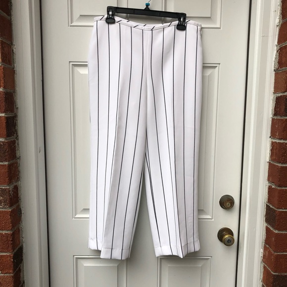 Talbots Nautical Striped Pants - Picture 2 of 7